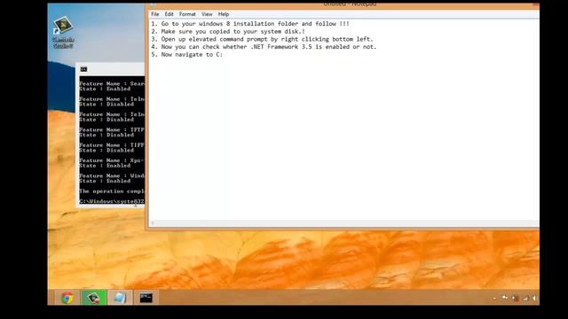 How to Install .NET FrameWork 3.5 in Windows 8 without Internet Connection смотреть онлайн