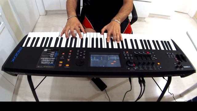 Yamaha MODX , DEMO PIANOS смотреть онлайн