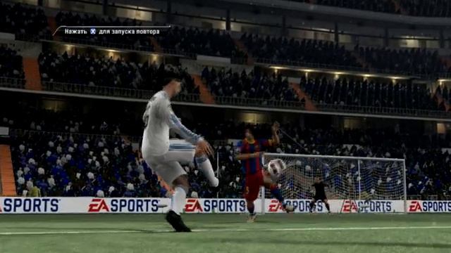 Real Madrid vs Barca (FIFA 11) смотреть онлайн