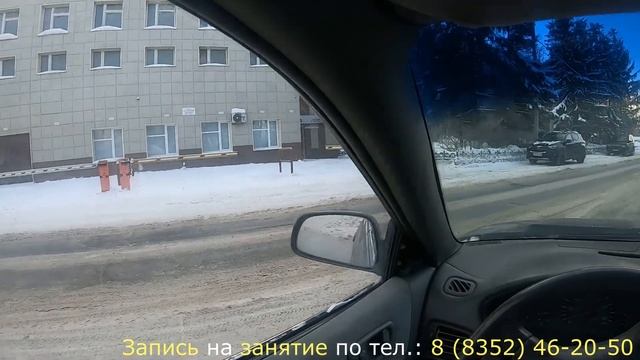 Экзаменационный маршрут ГИБДД в г. Чебоксары. Обзор Кабельного проезда 12.01.2021 смотреть онлайн