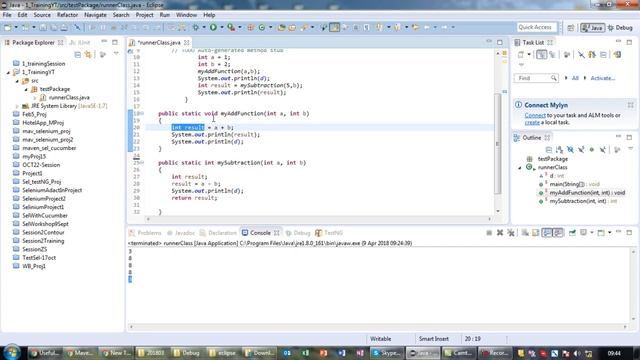 Selenium WebDriver Training for Beginners - Tutorial 2 -B- Basics of Java Language смотреть онлайн