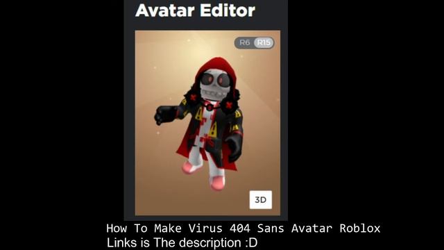 How to Make A Virus 404 Sans Avatar Roblox смотреть онлайн