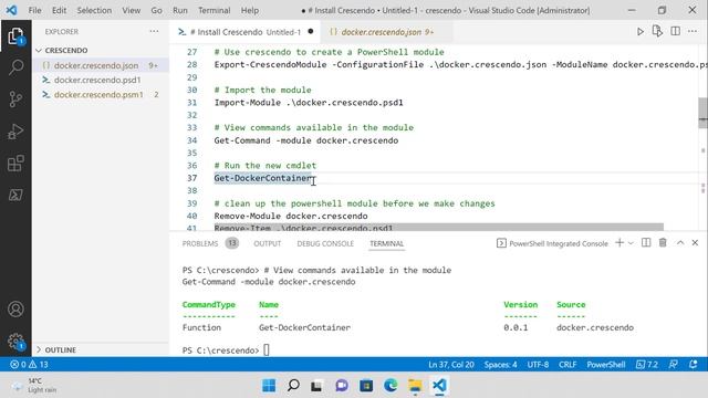 PowerShell Crescendo First Look смотреть онлайн