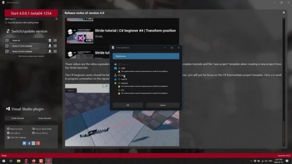 Stride 4 Game Engine