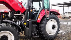 Трактор YTO 1304 на самом деле громкий? честный обзор ЮТО