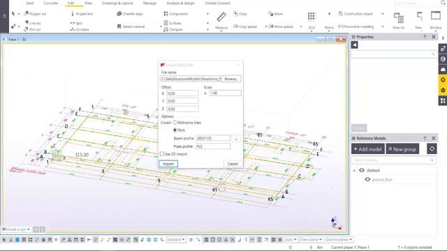 How to convert the CAD file to Tekla Structures 3D object? смотреть онлайн