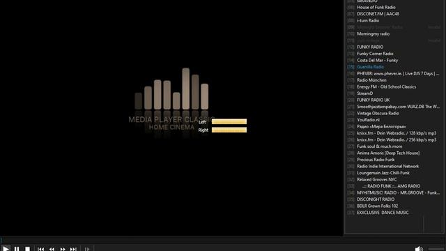 icecast - funk (Media Player Classic Home Cinema) (26.12.2023) смотреть онлайн