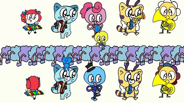Cute Poppy Playtime Parade (MitchiriNeko March Poppy Playtime Chapter 3 Animation) смотреть онлайн