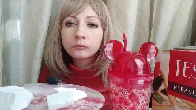 ASMR||MUKBANG||CRUNCH Chalk snowball & ice. Dry chalk смотреть онлайн