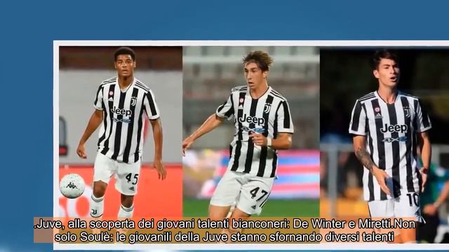 CALCIOMERCATO JUVENTUS Spunta una nuova pista ! Talenti bianconeri De Winter e Miretti смотреть онлайн