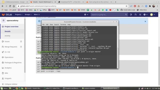 V2: gitlab VCS - مقدمة لجت لاب وادارة الكود смотреть онлайн