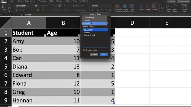 Move or copy data from one excel sheet or book to another in under 5 minutes смотреть онлайн