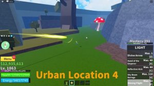 Where is Urban in Blox Fruits | Urban Location Floating Turtle