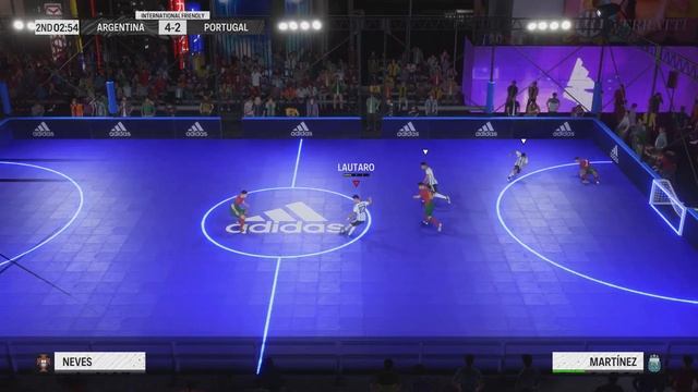 FC 24 3V3 | Argentina vs Portugal | Lionel Messi vs Cristiano Ronaldo смотреть онлайн