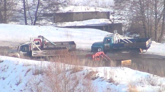 Газ 53 1ый финальный заезд Русская зима 2015 смотреть онлайн