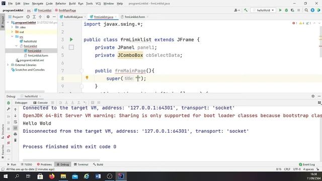 EP#3 การสร้าง From ด้วยภาษา Java บน intellij Idea смотреть онлайн