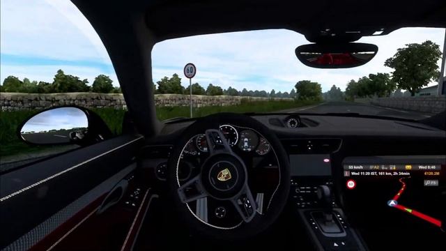 Euro Truck Simulator 2 - #ep18 - Porsche 911 Turbo S 2016 смотреть онлайн