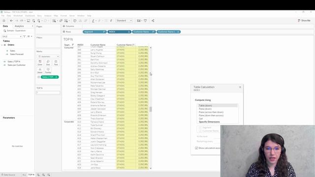 [03] workarounds in Tableau - TOP N & OTHERS смотреть онлайн