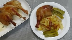 Как приготовить утиные окорочка в духовке