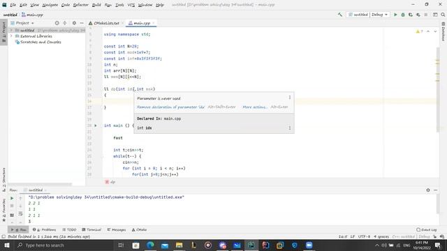 Dp with bitmask - Assignments problem (4) смотреть онлайн