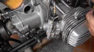 Регулировка карбюратора к 68 на мотоцикле ДНЕПР !!