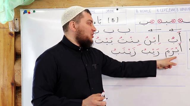 Арабский алфавит|Буква "Ба" - ( ب )|Абу Ясин Руслан Маликов смотреть онлайн