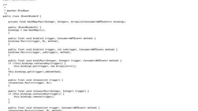 Code Review: "Event Binding" in Java employing Lambda (2 Solutions!!) смотреть онлайн