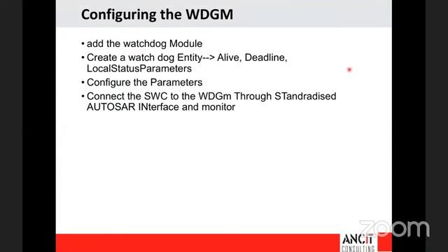Configuring Watch Dog in AUTOSAR Stack смотреть онлайн