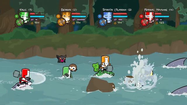Castle Crashers - Part 2 - I'm the best! You all suck! смотреть онлайн