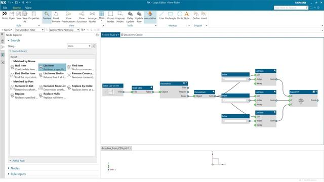 NX Algorithmic Modeling: New feature to create a Spline from a CSV File [NX2007] смотреть онлайн