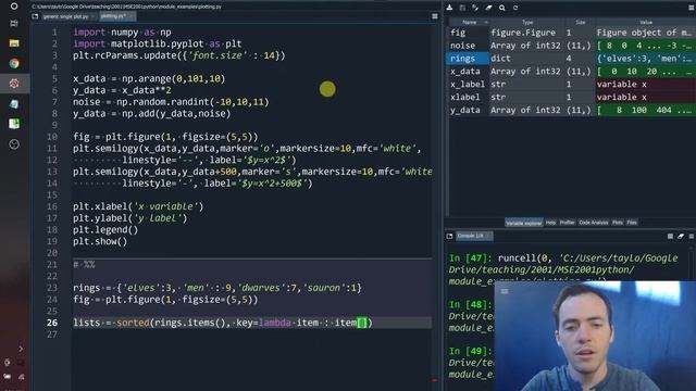16. Python to make nice figures. Part II: basic plots смотреть онлайн