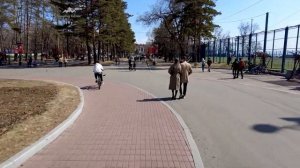Велопрогулка по набережной Хабаровска 4k