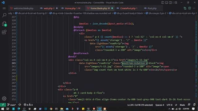 Let's View Single Post with Media || #19 || Social App with Laravel смотреть онлайн