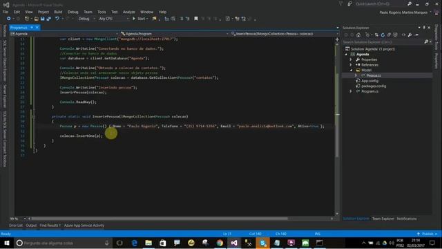 MongoDb com C# смотреть онлайн