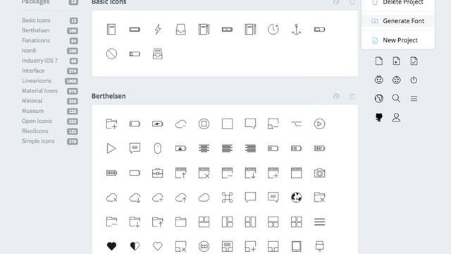 How to generate fonts on Iconly смотреть онлайн