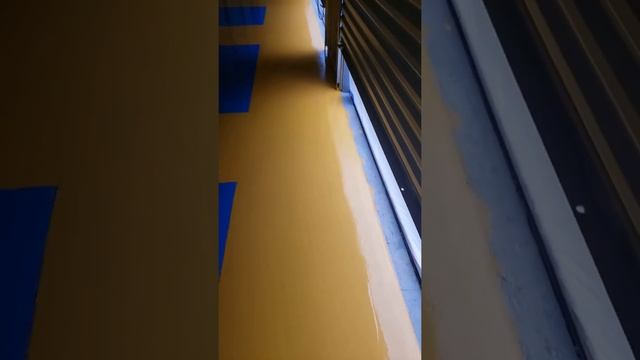 Industrial Coating System in Shop - Signal Yellow & Traffic Blue смотреть онлайн
