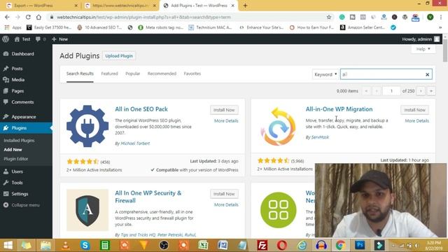 WordPress Backup & Restore in Just One Click - सबसे आसान तरीका !! смотреть онлайн