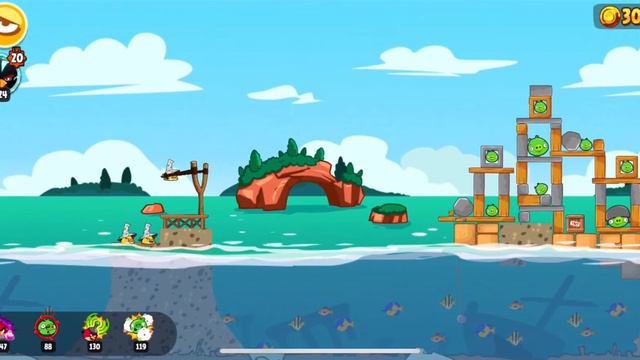 Angry Birds Seasons Piglantis (1) 1-5 смотреть онлайн