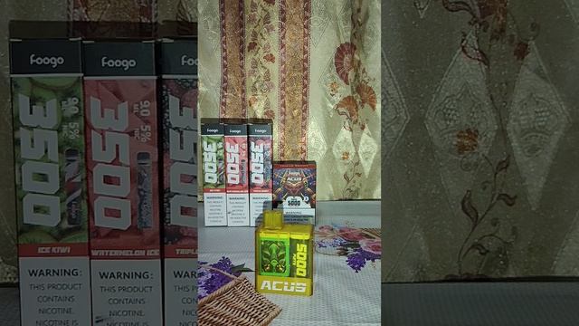 foogo ACUS 5000 прозрачная одноразка смотреть онлайн