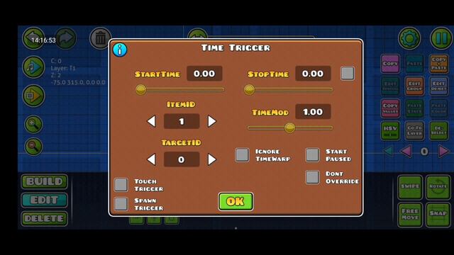 как сделать счётчик времени | Geometry dash [2.2] смотреть онлайн