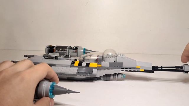 LEGO Star Wars 75325 Истребитель N-1 Мандалорца Обзор (The Mandalorian's N-1 Starfighter) смотреть онлайн