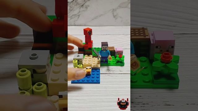 #shorts Review Set LEGO Minecraft The Creeper Ambush 21177 #lego #minecraft #legominecraft смотреть онлайн