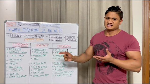WHICH TESTOSTERONE IS FOR YOU??Test Cypionate/Enanthate/Propionate ? EP - 8 (STEROIDS SERIES) смотреть онлайн