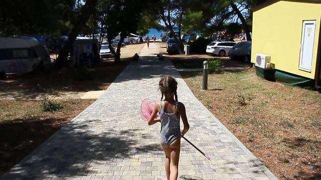 Хорватия - кемпинг на берегу моря Croatia Camp Pineta смотреть онлайн