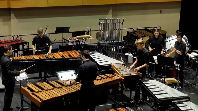 Patterns by Ivan Trevino - Berkner HS Percussion Ensemble at PASIC 2018 смотреть онлайн