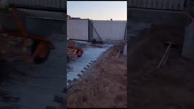 УКЛАДКА БРУСЧАТКИ В НАГАЕВО 05.23 УФА