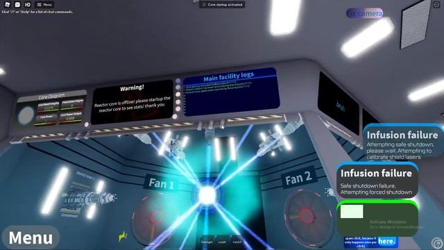 Startup Core fail and freeze Core | (MT) Fusion nuclear reactor core | Roblox смотреть онлайн