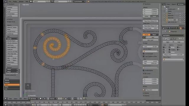 Making a Vintage Gate in Blender 2.79b смотреть онлайн
