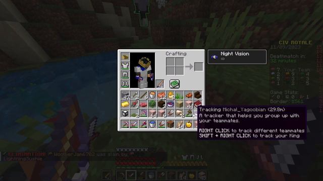 THE LEGENDARY LUCKY ROD in Minecraft Hoplite Battle Royale! смотреть онлайн
