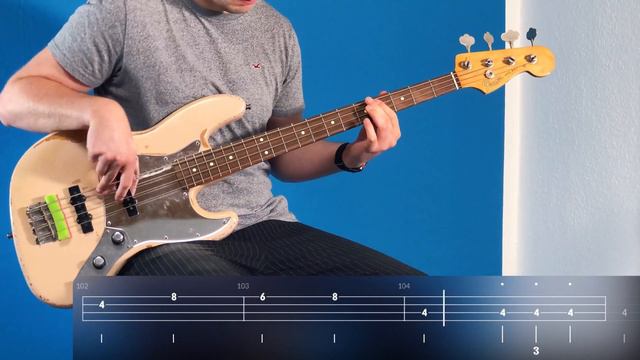 SUNDOWN SYNDROME - Tame Impala Bass Only (+ Play Along Tabs) смотреть онлайн